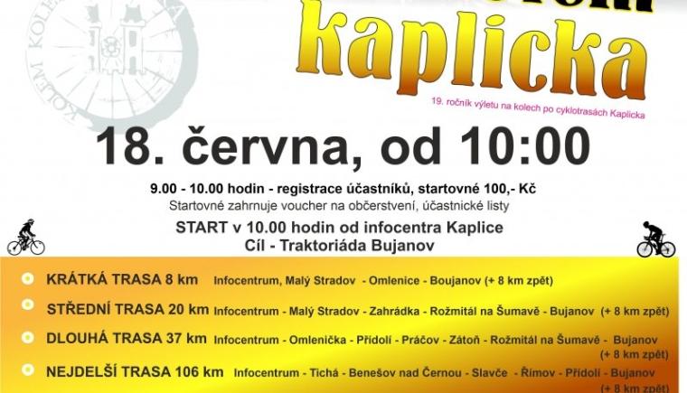 Kolem kolem kaplicka 2022