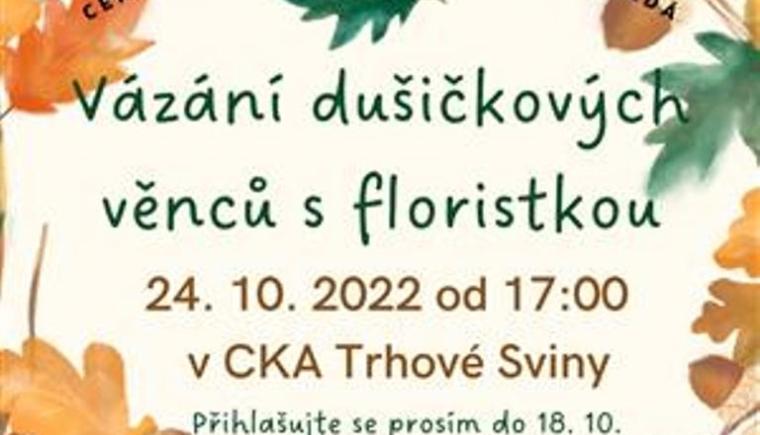 VÁZÁNÍ DUŠIČKOVÝCH VĚNCŮ