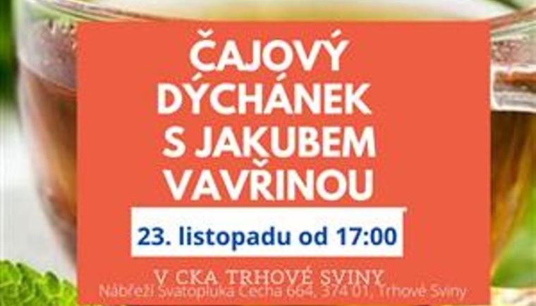 SETKÁNÍ PŘI ČAJI S JAKUBEM VAVŘINOU