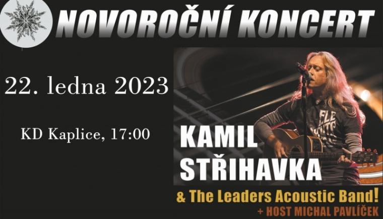 NOVOROČNÍ KONCERT Kamil Střihavka & The Leaders Acoustic Band!