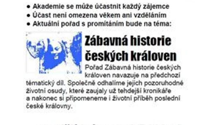 ZÁBAVNÁ HISTORIE ČESKÝCH KRÁLOVEN