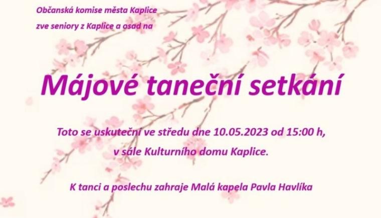 Májové taneční setkání