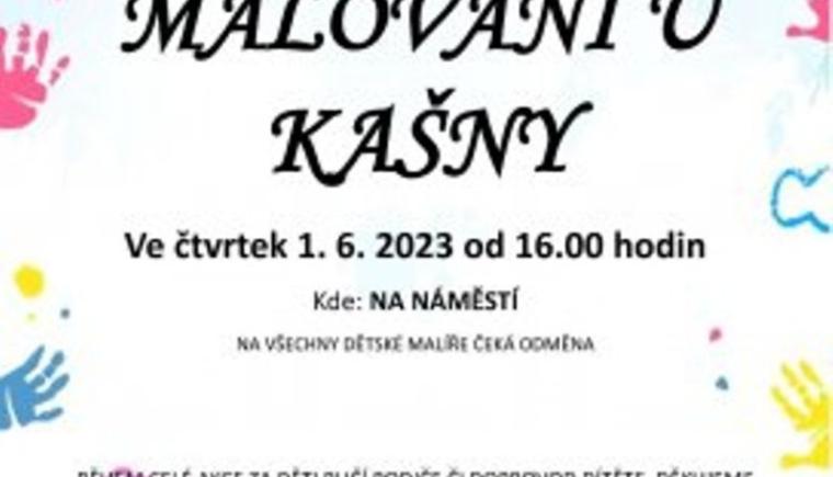 Malování u kašny