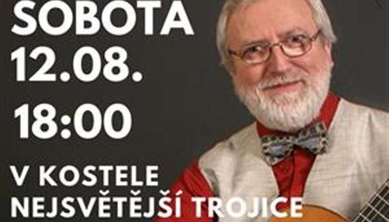 BENEFIČNÍ KONCERT ŠTĚPÁNA RAKA V KOSTELE NEJSVĚTĚJŠÍ TROJICE