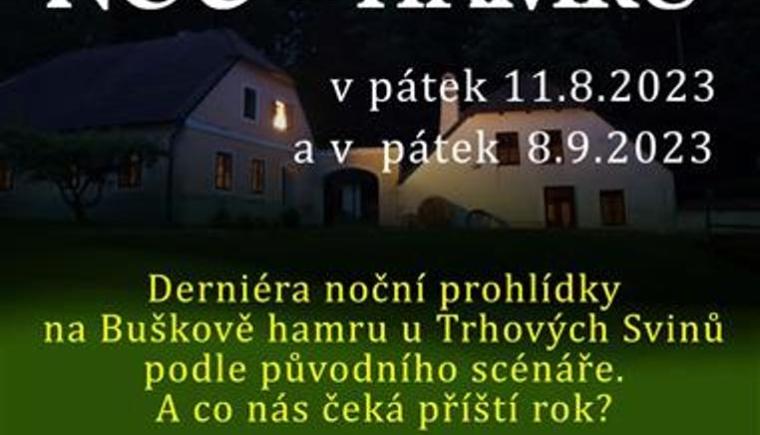 NOČNÍ PROHLÍDKA BUŠKOVA HAMRU