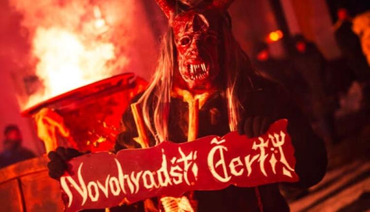 Čertovsko-Mikulášský rej v Nových Hradech 2024