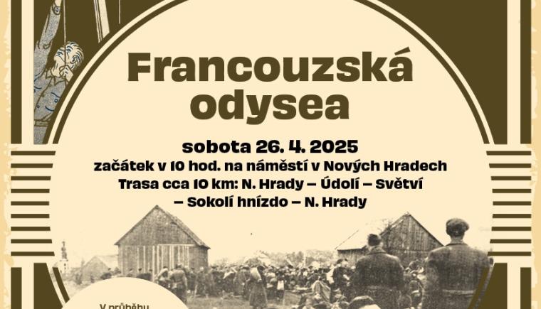 Pěší putování po stopách francouzských válečných zajatců v roce 1945