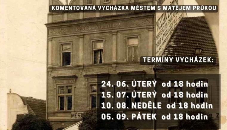 KOMENTOVANÁ VYCHÁZKA S KRONIKÁŘEM MĚSTA M. PRŮKOU - OD HOSPODY K HOSPODĚ