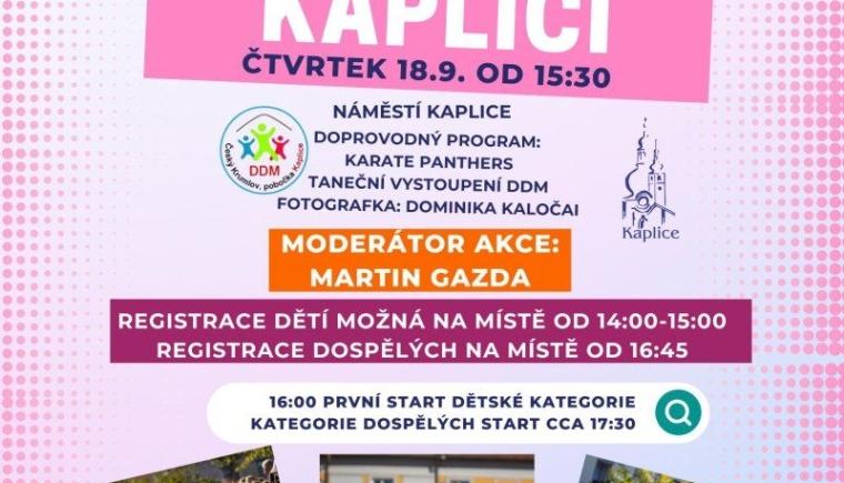 Večerní běh Kaplicí