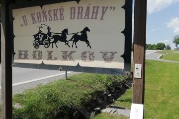 Holkov-Koněspřežní železnice
