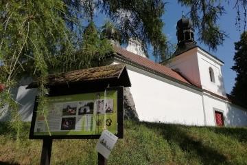 Trhové Sviny - kostel Svaté Trojice