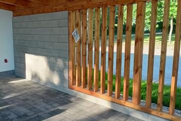 Trhové Sviny - NS - pergola u Velkého rybníka 