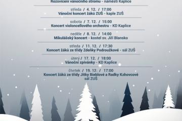 Advent ZUŠ Kaplice
