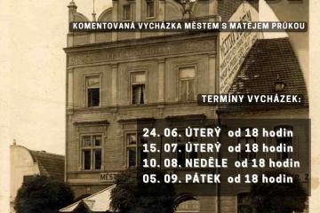 KOMENTOVANÁ VYCHÁZKA S KRONIKÁŘEM MĚSTA M. PRŮKOU - OD HOSPODY K HOSPODĚ