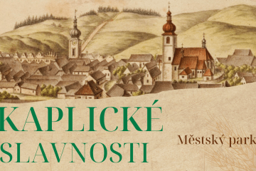 Přijďte s námi oslavit jubilejní ročník tradičních Kaplických slavností 29. - 30. srpna do městského parku Kaplice. Těšit se můžete na bohatý program pro všechny generace.